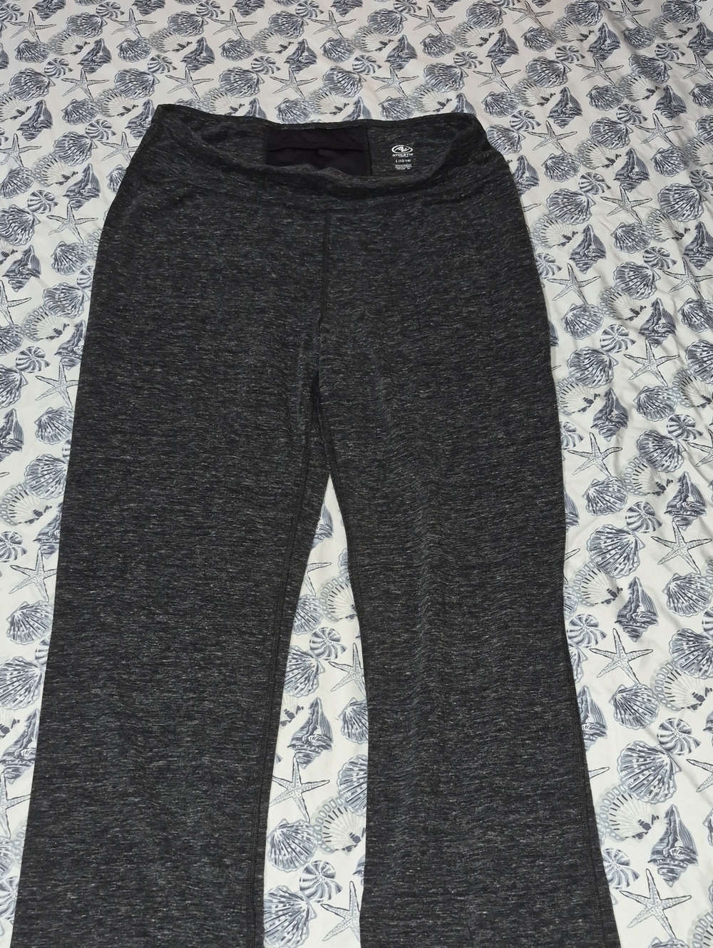 Athletic Works Womens Dark Heather Charcoal Joggers